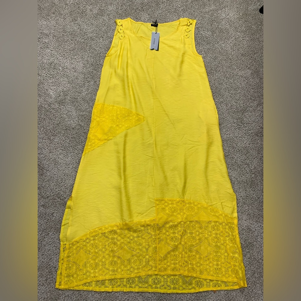 New Vonda Yellow dress